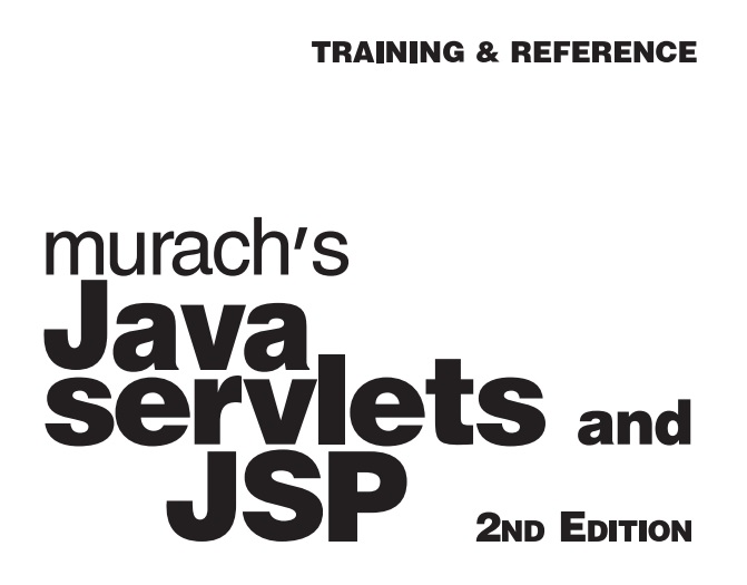 Murach S Java Servlets And JSP