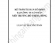 [Luận văn thạc sĩ]_ Kế toán tài sản cố định tại công ty CP Môi trường đô thị Hà Đông