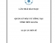 [Luận án tiến sĩ]_ Quản lý đầu tư công tại tỉnh Tiền Giang