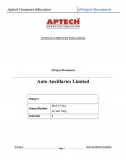 Auto Ancillaries Limited Report (Database + Source Code) 