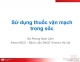 Sử dụng thuốc vận mạch trong sốc 