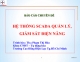 Báo cáo chuyên đề - HỆ THỐNG SCADA QUẢN LÝ, GIÁM SÁT ĐIỆN NĂNG 