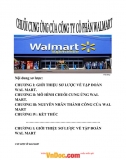 Chuỗi Cung Ứng Của Walmart 