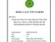 Khoá luận_ Đánh Giá Công Tác Thu Gom Rác Thải Sinh Hoạt Của Công Ty Môi Trường Đô Thị Thành Phố Hải Dương, Tỉnh Hải Dương 