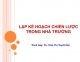 Lập Kế Hoạch Chiến Lược Trong Nhà Trường 