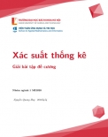 Giải bài tập xác suất thống kê MI2020 full - ĐH Bách Khoa Hà Nội