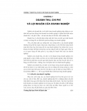Chương 7. Doanh thu, chi phí và lợi nhuận của doanh nghiệp - Giáo trình tài chính doanh nghiệp (10 chương)