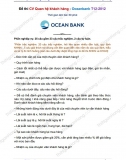 Đề thi CV Quan hệ Khách hàng Oceanbank (T12-2012)