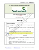 Giải đề Tín dụng Vietcombank (VCB) CN Thanh Hoá (3-8-2012)