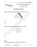 Đề thi IQ vào TienPhongBank (TPB) đợt I, 20-1-2013