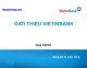 (Slide) Giới thiệu về Vietinbank 2016