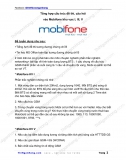 Tổng hợp đề thi vào Mobifone Khu vực 1, 3, 5