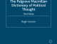 The Palgrave Macmillan Từ điển Tư tưởng chính trị - Roger Scruton