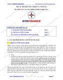 Bộ câu hỏi nghiệp vụ Tín dụng ôn thi EVNFC (CT Tài chính cổ phần Điện lực)