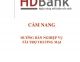 Cẩm nang hướng dẫn nghiệp vụ Tài trợ thương mại HDBank