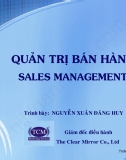 Slide Quản trị bán hàng (Sales management)