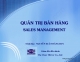 Slide Quản trị bán hàng (Sales management)