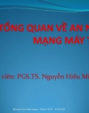 Slide An ninh mạng máy tính - TS. Nguyễn Hiếu Minh (HV Kỹ thuật quân sự)