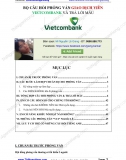 Bộ câu hỏi phỏng vấn Giao dịch viên Vietcombank (VCB) và Trả lời mẫu
