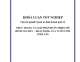 Khóa luận - Thực trạng và giải pháp hoàn thiện mô hình tổ chức – hoạt động của Vườn Ươm Tinh Vân