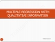 Slide Kinh tế lượng: Lecture 7 - Qualitative information