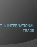 English Economics: International Trade