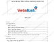 Quy định thanh toán chuyển tiền VNĐ trong hệ thống Vietinbank