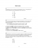GMAT - Math Section T10 (Ôn thi FPT)