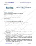 CV Khách hàng doanh nghiệp Sacombank - Mô tả và Yêu cầu công việc
