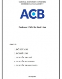 ACB - Đánh giá bằng phương pháp CAMEL
