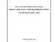 TIỂU LUẬN HỌC PHẦN LỊCH SỬ ĐẢNG ĐẢNG CỘNG SẢN LÃNH ĐẠO PHONG TRÀO CÁCH MẠNG 1930 - 1931 