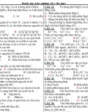 306 câu hỏi trắc nghiệm ôn Hóa học lớp 12 (có đáp án)