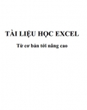 Tự học Excel từ cơ bản tới nâng cao